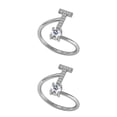 thumbnail image 1 of Guardurnaity Cobre letra mayúscula anillo abierto portátil diamantes de imitación anillos de compromiso casa Oficina decorativo maquillaje T 2Conjunto, 1 of 6