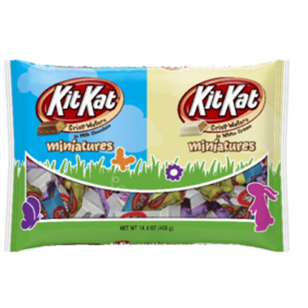 Kit Kat, Easter Miniatures Milk Chocolate and White Creme Assortment