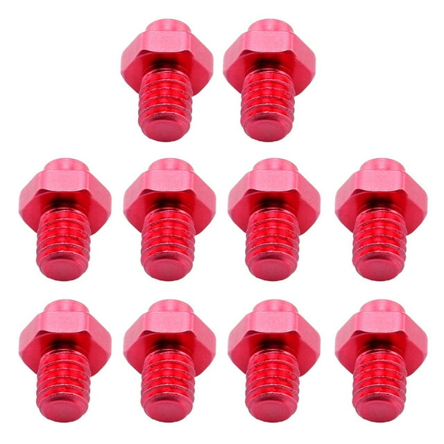 Tornillos de Pedal Perfecl Fijos de Pedal Rojo