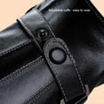 thumbnail image 4 of Guardurnaity 1 par de guantes antideslizantes gruesos de invierno, guantes portátiles de cuero a prueba de viento, mitones, equipo de calentamiento guantes y mitones, 4 of 6
