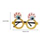 thumbnail image 3 of Sonducket Gafas de Halloween, suministros para fiestas, regalo para niños, mano de obra, accesorios de plástico para Cosplay, decoración de vacaciones Disfraces de disfraces patrón de ojo Sonducket AP012706-01, 3 of 6