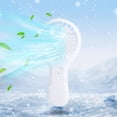 thumbnail image 1 of Feltree Portable Handheld Fan with USB Charging, 3-Speed Battery Indicator, Quiet Mini Fan for Desk, Travel and Student Use, 1 of 8