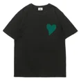 thumbnail image 4 of AMI AMORING Camiseta de algodón de verano de alta calidad para hombres y mujeres Camiseta casual de manga media holgada de algodón del mismo estilo para parejas, 4 of 5