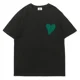 thumbnail image 4 of AMI AMORING Camiseta de algodón de verano de alta calidad para hombres y mujeres Camiseta casual de manga media holgada de algodón del mismo estilo para parejas, 4 of 5
