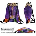 thumbnail image 6 of Willy Wonka-theme Drawstring Backpack Sports Gym Bag Water Resistant String Bag Cinch Bag，12"X16"（30X40cm）, 6 of 6