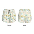 thumbnail image 6 of Uemuo Funny Chicken Pattern Women's Athletic Shorts High Waisted Running Shorts with Liner Pockets Gym Elastic Workout Shorts-Small, 6 of 9