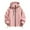 Pink, variant on GSPCLAM Waterproof Jacket for Women with Hood and Pockets Waterproof Zipper Plus Size Jackets for Outdoor Soid Color Long Sleeve New Lightweight Winter Coats Black 4XL
