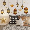 thumbnail image 2 of Adhesivos de pared con linternas y estrellas para colgar, estilo de Oriente Medio, 2 of 4