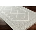 thumbnail image 3 of Hauteloom Claus Hallway, Kitchen Runner Rug - 100% Wool - Bohemian Farmhouse - Modern Moroccan - Gray, Cream, Beige - 2'6" x 8', 3 of 8
