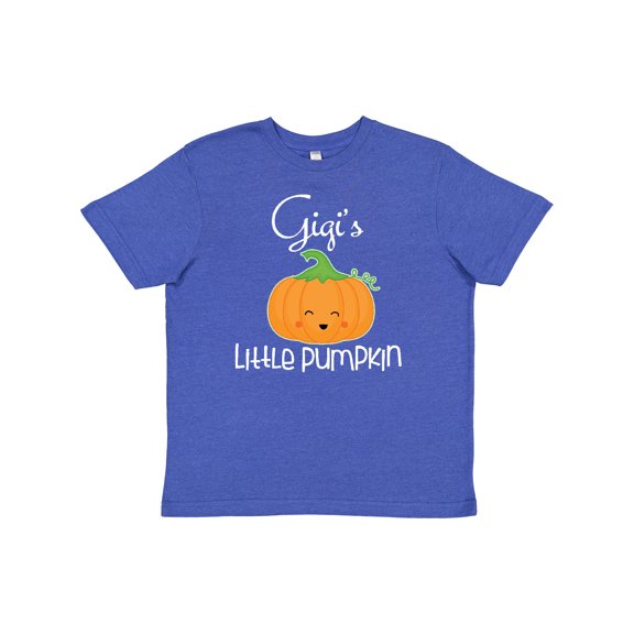 Inktastic Gigi Little Pumpkin Halloween Grandchild Youth T-Shirt