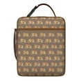 thumbnail image 5 of Elephant Insulated Lunch Bag Box Men Reusable Lunch Tote Bag with Water Bottle Holder Cooler Tote Bag Office Hiking, 5 of 6