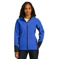 thumbnail image 1 of Chaqueta Soft Shell vertical con capucha para mujer Port Authority®. L319 Snorkel Azul/ Autoridad Portuaria L319, 1 of 1