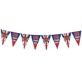 thumbnail image 1 of SXcggal [Drapeau pour le 80e Anniversaire de la VE Journée en Europe] un Incontournable pour la Célébration le Style Rétro Met en Valeur et Rend Votre Commémoration Plus Cérémoniale! Drapeaux Pratiques Bannières, 1 of 9