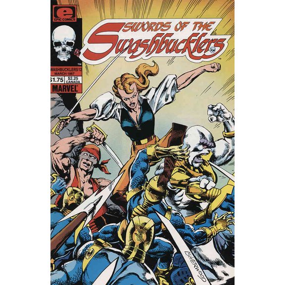 Swords of the Swashbucklers #12 VF ; Epic Comic Book