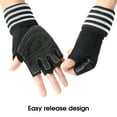 thumbnail image 3 of Sports Gloves Anti-skid Wear-resistant Soft Unisex Body Building Training Sports Mitten for Adult, 3 of 8
