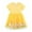 Yellow, variant on WOYY Summer Girl Easter Tutu Dress Bunny Embroidery Short Sleeve Casual Dress, Sizes 3-9