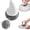 Grey, variant on 1Pack Dish Brush With Handle,Cast Iron Skillet Cleaner,Steel Wool Scrubber With Handle,Pot Scrubber,Dish Brush,Heavy Duty Cleaner For Dishes, Cast Iron, Pots, Pans & Grills