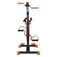 thumbnail image 2 of Jnismy 4 in 1 Elderly Exercise Bike Pedal Exerciser Bike Hand Arm Leg Knee Peddler,Adjustable Fitness Equipment for Seniors,With Action Roller Handle, Pull Rope, Swing Pedal,Black, 2 of 12