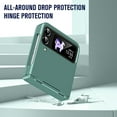 thumbnail image 3 of Decase for Samsung Galaxy Z Flip 4 / Z Flip 3 Rugged Case,Heavy Duty Military Grade Drop Protection Hinge Protection Shockproof Phone Cover,for Samsung Galaxy Z Flip 4 / Z Flip 3 5G,Green, 3 of 6