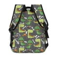 thumbnail image 4 of Pofeuu Cartoon Dinosaurs (2) Print Backpack for Men and Women - Basic Bookbag Casual Daypack Backpacks for College Work Travel-One Size, 4 of 5