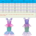 thumbnail image 7 of Girls Mermaid Costume Princess Dress Up with Accessories, 7 of 7