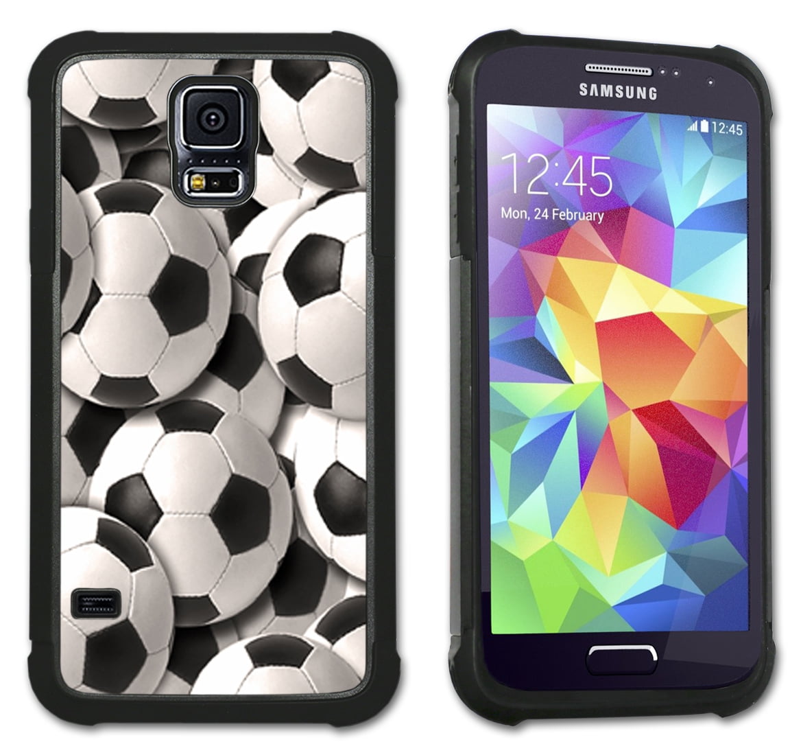 Soccer Balls Maximum Protection Case / Cell Phone Cover with