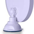 thumbnail image 2 of Zadro Lighted Wall Mounted Suction Cup Makeup Mirror with 10X Magnification, 2 of 13