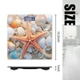 thumbnail image 2 of Bathroom Scale, Highly Accurate Digital Body Scale,Precisely Measures Weight up to 400 lbs-Starfish Surrounded By Seashells On The Sandy Beach, 2 of 4