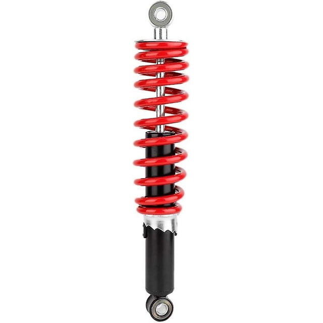 Amortiguador, suspensión de amortiguador delantero de 305 mm para quad de 110 cc, 150 cc, 200 cc, 250 c (rojo) Sincero Electrónica