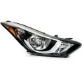thumbnail image 3 of ECCPP Headlight Assembly Black Housing Amber Reflector Clear Lens For Hyundai for Elantra 2014 2015 2016, 3 of 5
