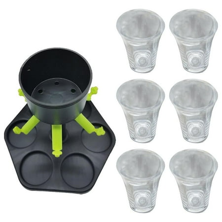 

Tohuu Shot Dispenser Shot Glass Dispenser And Holder Multiple 6 Shot Dispenser For Filling Liquids Cocktail Dispenser Suitable For Parties expert