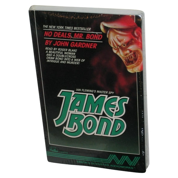 James Bond No Deals Mr. Bond (1987) Audio Cassette Tape Box Set