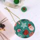 thumbnail image 5 of Adorno navideño colgante de Feliz Navidad para árbol de Navidad - Decoraciones colgantes de cerámica para fiestas - Ideas para regalar adornos navideños, 5 of 8