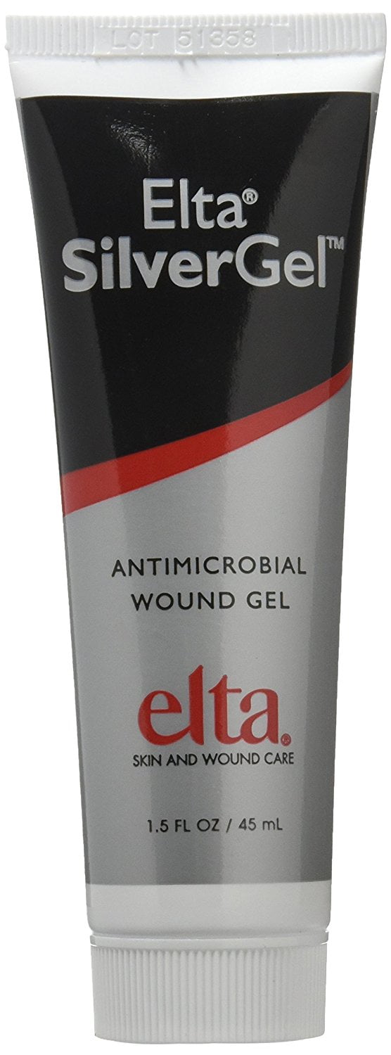 EltaMD Silver Gel Antimicrobial Hydrogel Wound Gel, 1.5 Ounce, Elta
