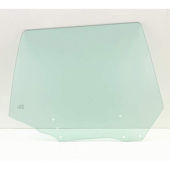 Passenger Right Side Rear Door Window Door Glass Compatible with Subaru Forester 1998-2002 Models
