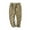 Army Green, variant on USSUMA Men Clothing Solid Outdoor Long Khakis Casual Straight-Leg Drawstring Outdoor Straight-Leg Pants Drawstring Cotton Adaptable Casual Fleece Lined Pants Men