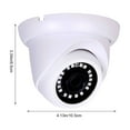 thumbnail image 3 of Todaioua WiFi Outdoor Security Camera,Plug-in WiFi Cam,Night Vision,2 Way Audio,Person Vehicle Detection,IP66 Weatherproof, for Home Surveillance For Remote Monitoring Via Mobile Phone, 3 of 6