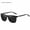 black black frame black lens, variant on HD Polarized Photochromic Sunglasses Men Retro UV400 Driving Glasses
