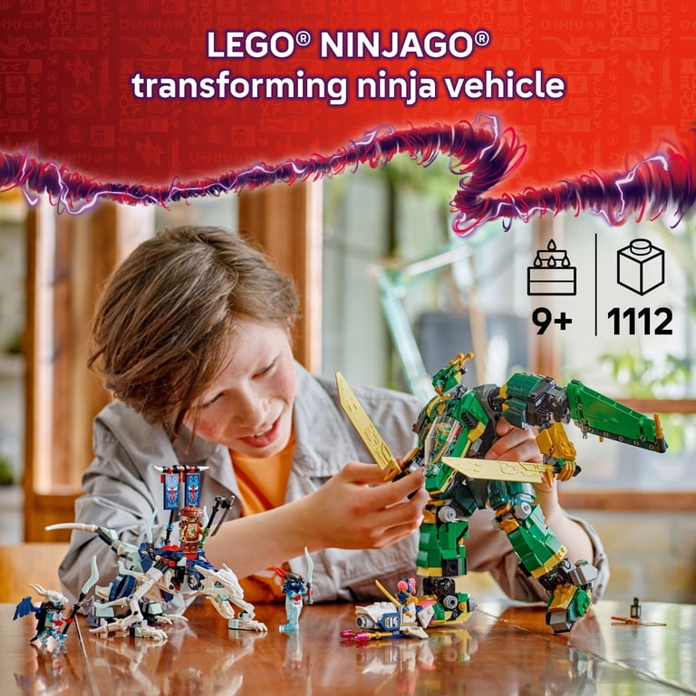 LEGO, Building Toy, 71845, Transforming Robot & Jet, 1122 pcs