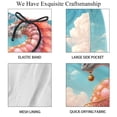thumbnail image 4 of luoweisi Men's Beach Shorts Quick Dry Swim Trunks with Mesh Lining Seahorse L, 4 of 5