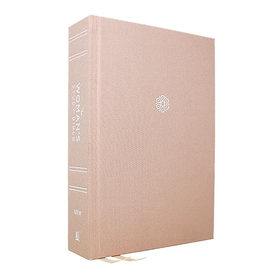 Niv, the Woman's Study Bible, Cloth Over Board, Pink, Full-Color, Thumb Indexed: Receiving God's Truth for Bal, (Hardcover)