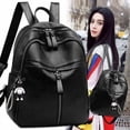 thumbnail image 3 of Popular Backpack Purse Cross Shoulders Daypack Ulti-Function Small School Bags Gift black, 3 of 5