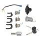 thumbnail image 3 of Lock Cylinder Key Set for Mitsubishi Pajero Montero II 1990-2004 Replacement MR259111, 3 of 5