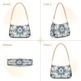 thumbnail image 7 of FORMRS Womens Shoulder Bag with Chain Strap Clutch Purse Cute Tote Handbag, Green Floral, 7 of 7