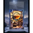 thumbnail image 6 of Music Park Astronomy Research Institute Book Nook - 3D Wooden Miniature Space Observatory Model Kit with LED Lights, DIY Artistic Dollhouse, Collectible Display & Premium Gift for Adults, 6 of 6