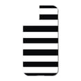 thumbnail image 3 of DistinctInk Custom SKIN / DECAL compatible with OtterBox Defender for iPhone 11 Pro MAX (6.5" Screen) - Black & White Bold Horizontal Stripes, 3 of 5
