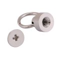 thumbnail image 2 of Lot de 20 rivets de fixation pour sac à main, étui de téléphone, chaîne, vis de 8 mm, argent, 2 of 4