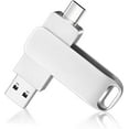 thumbnail image 7 of 1TB USB Flash Drive-2 in 1 Thumb Drive with USB and Type C Port-Compatible with Laptops PC Transfer Data, 7 of 7