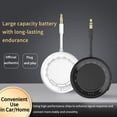 thumbnail image 4 of Transmisor y Receptor Bluetooth 5.4 para 2 Auriculares. Adaptador de Audio Inalámbrico AUX de Baja Latencia/HD para Avión, Color ., 4 of 5
