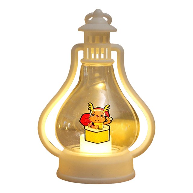 Linterna navideña creativa, accesorios para festivales colgantes portátiles, alce Yuyangstore Linternas portátiles